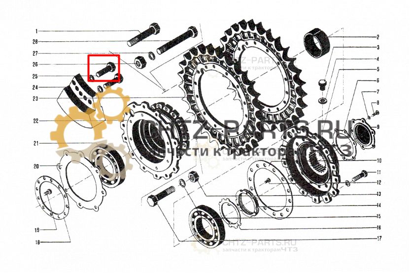 Болт 700-28-2309